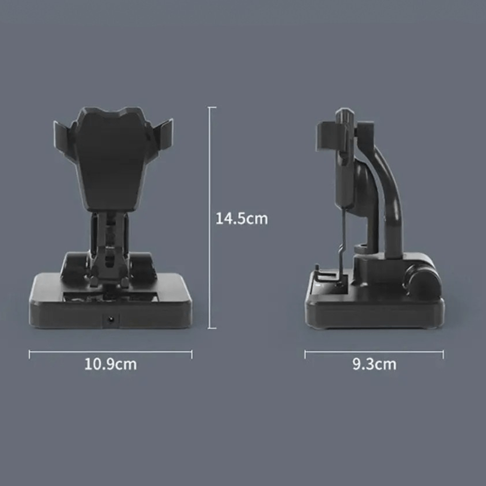 MG® - Porte téléphone à secousse automatique pour podomètre Noir