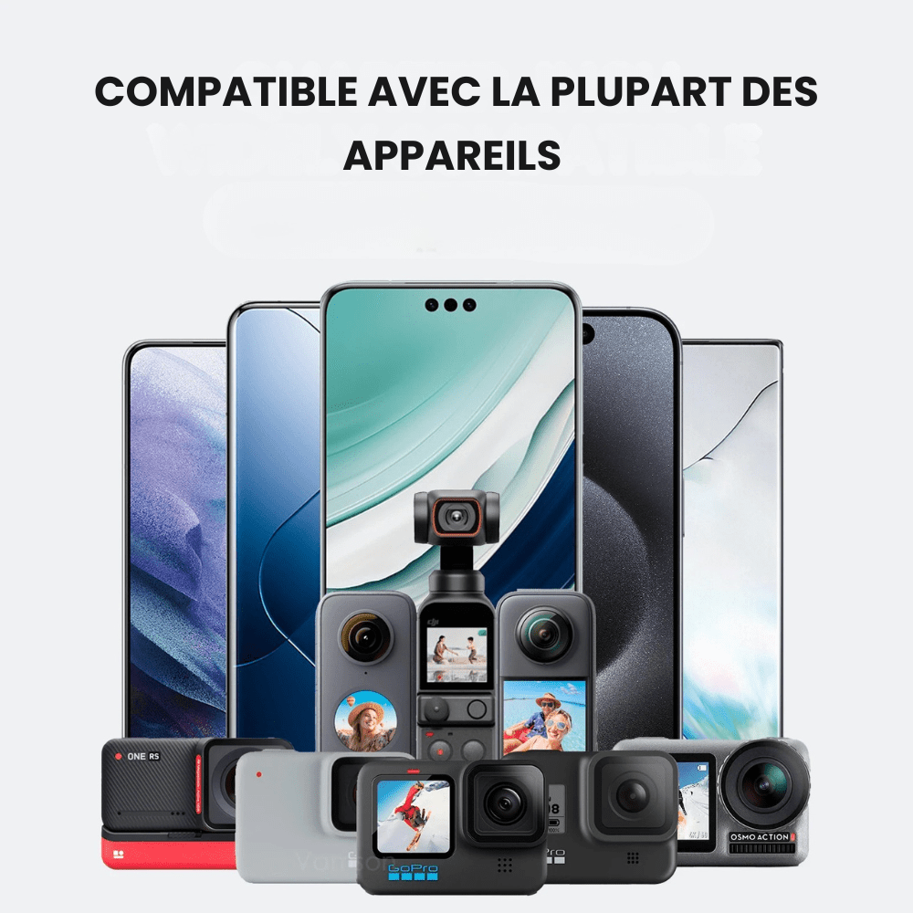 MG® - Support téléphone magnétique flexible compatible Magsafe