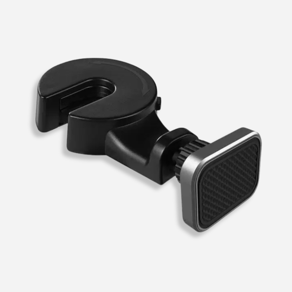 MG® - Support téléphone magnétique universel pour siège arrière Noir