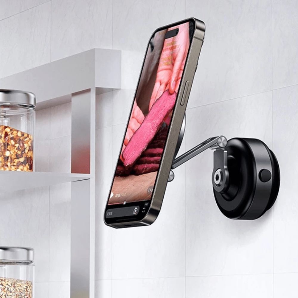 MobiGrip® AluMag - Support téléphone magnétique en aluminium