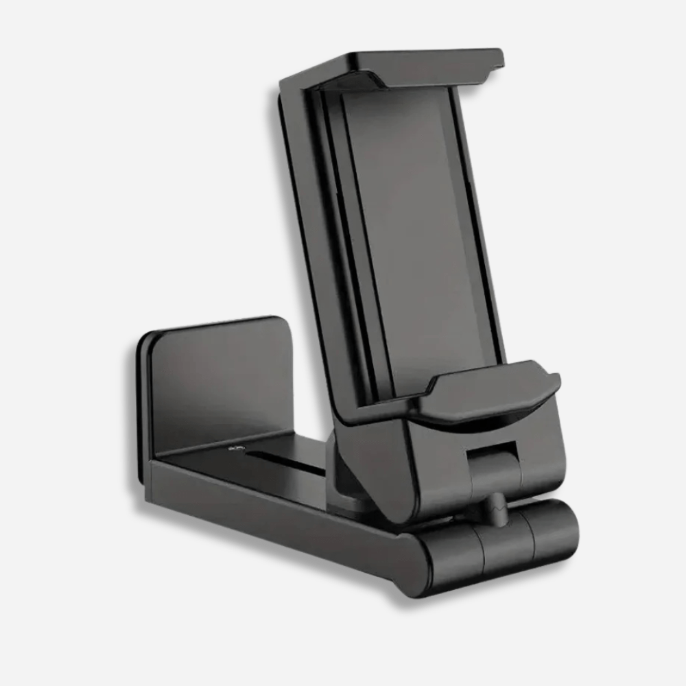 MobiGrip® - Porte téléphone polyvalent réglable Noir