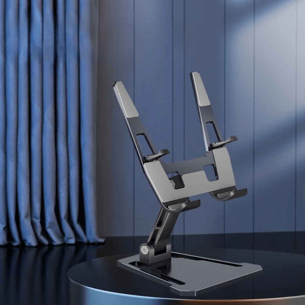 MobiGrip® - Support de téléphone bureau pliable Gris