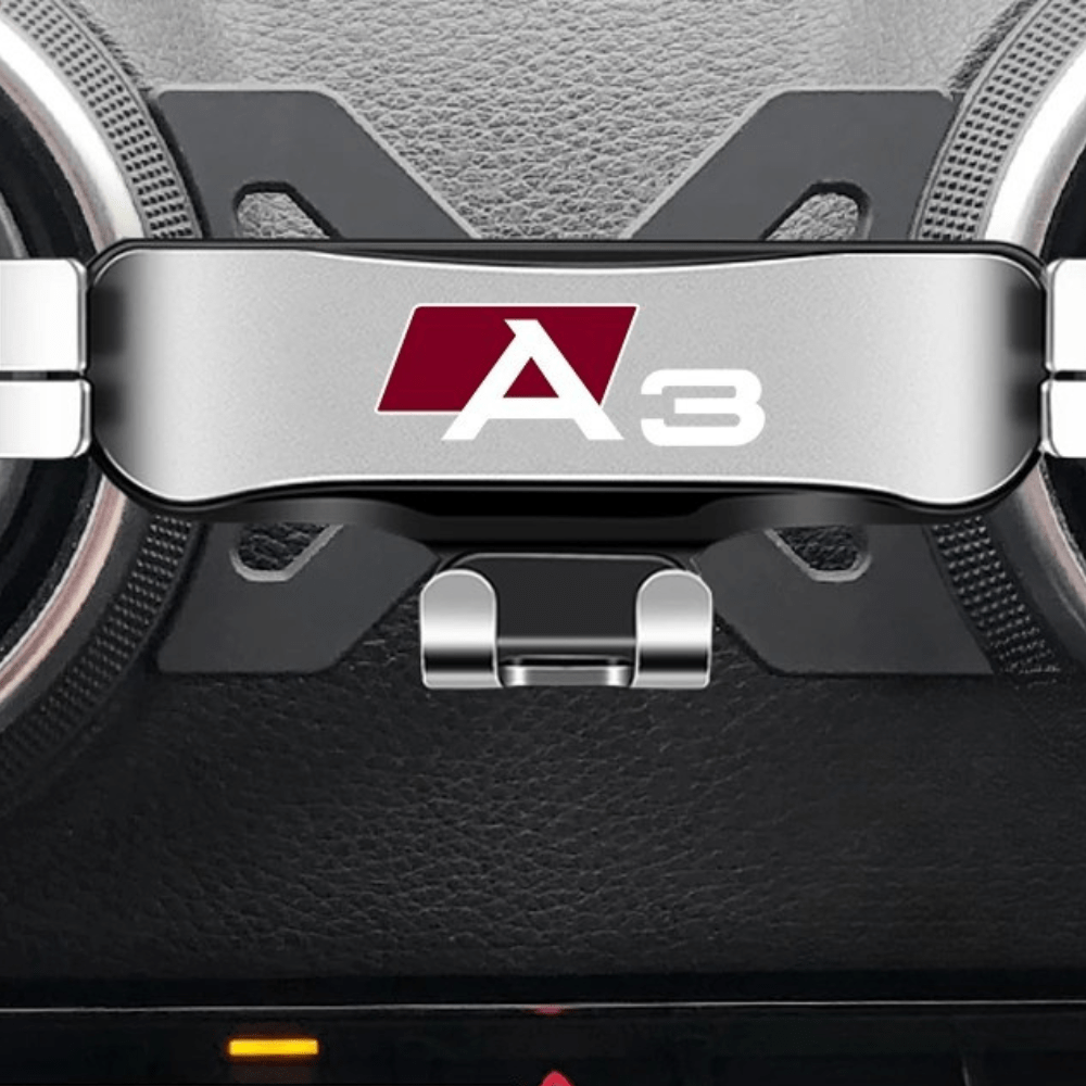 MobiGrip® - Support de téléphone pour Audi A3 Argent