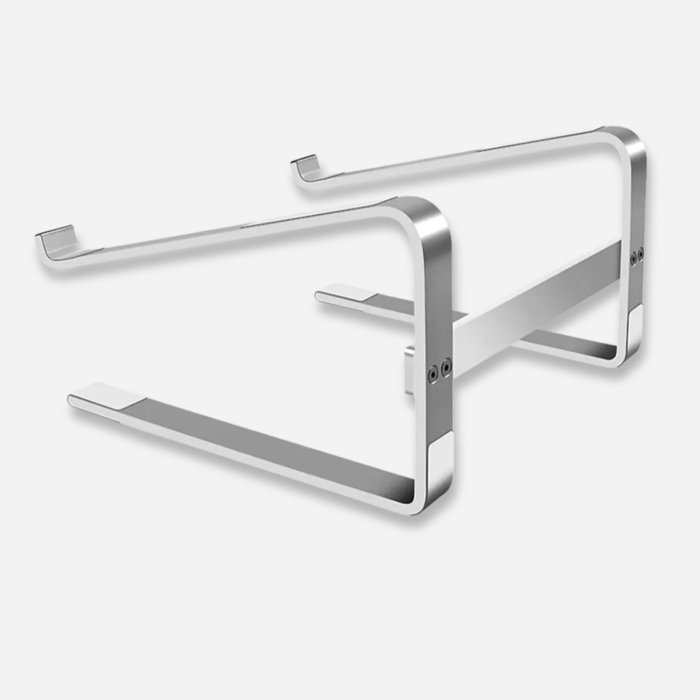 MobiGrip ® - Support ordinateur portable en aluminium design Argent