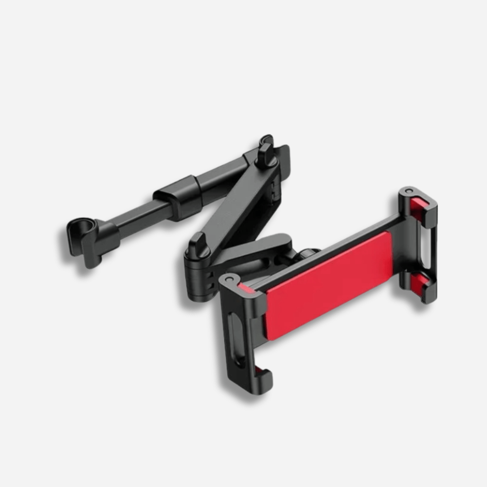 MobiGrip® - Support tablette voiture appui tête télescopique Rouge