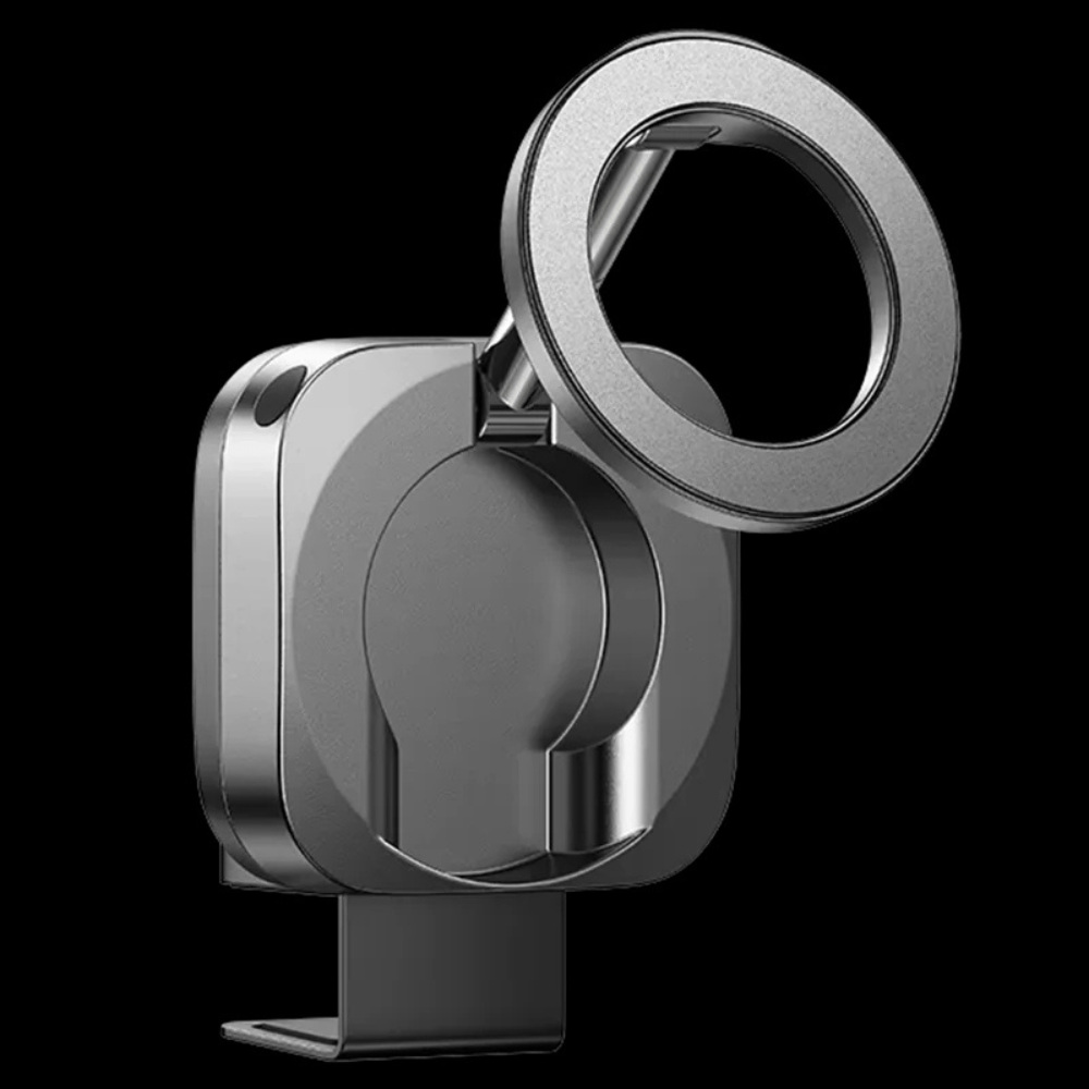MobiGrip ® - Support téléphone magnétique polyvalent compact Noir