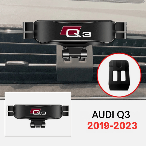 MobiGrip ® - Support téléphone pour Audi Q3 2019-2023 Noir