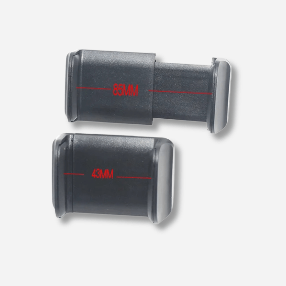 MobiGrip® - Support téléphone voiture grille aération duo Noir