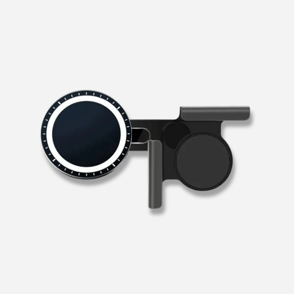 MobiGrip® - Support téléphone voiture magnétique pour Tesla Model 3 Avec chargeur