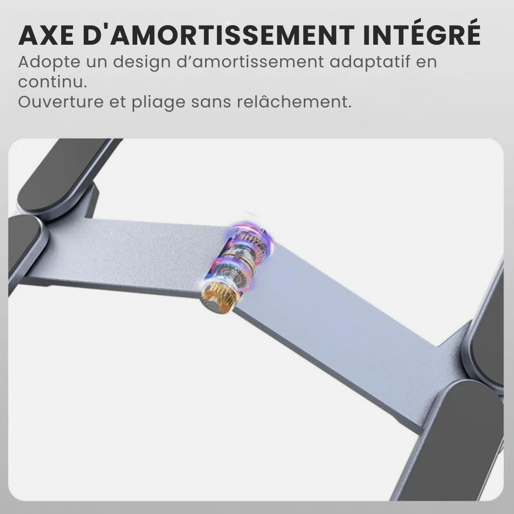 MobiGrip ® - Supports ordinateur portable Argent
