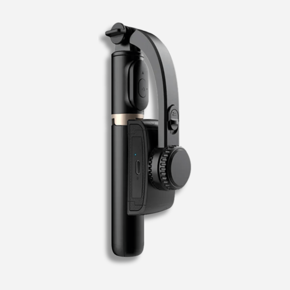 MobiGrip ® - Trépied téléphone pliable avec stabilisateur Noir