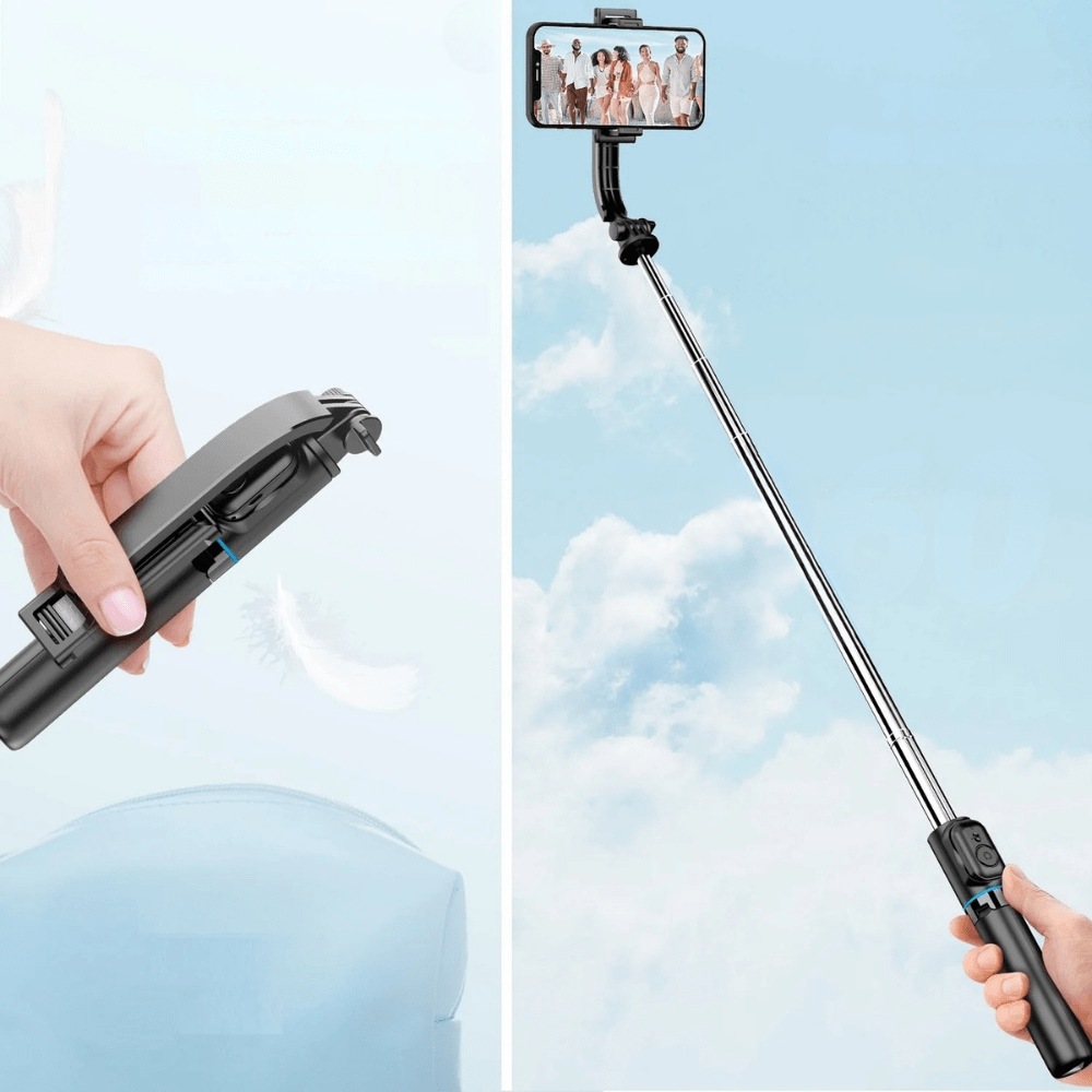 MobiGrip ® - Trépied téléphone universel extensible Noir