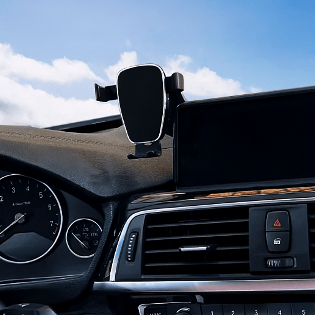 Support téléphone voiture BWM Série 3 Argent