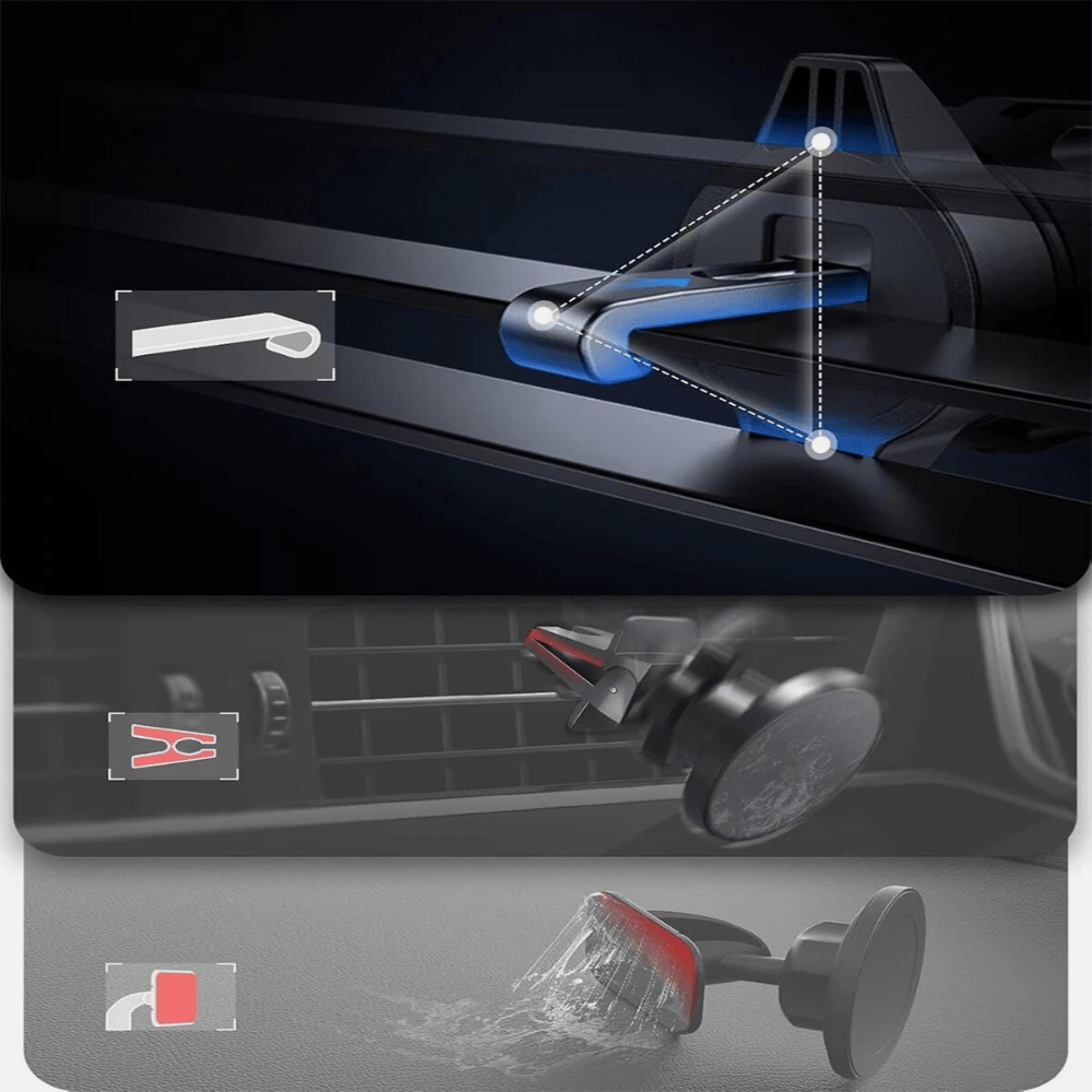 MG® -  Support téléphone voiture MagSafe puissant magnétique