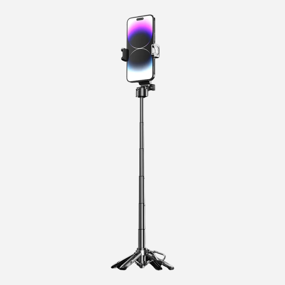 MG® - Trépied pour téléphone télescopique portable Bluetooth