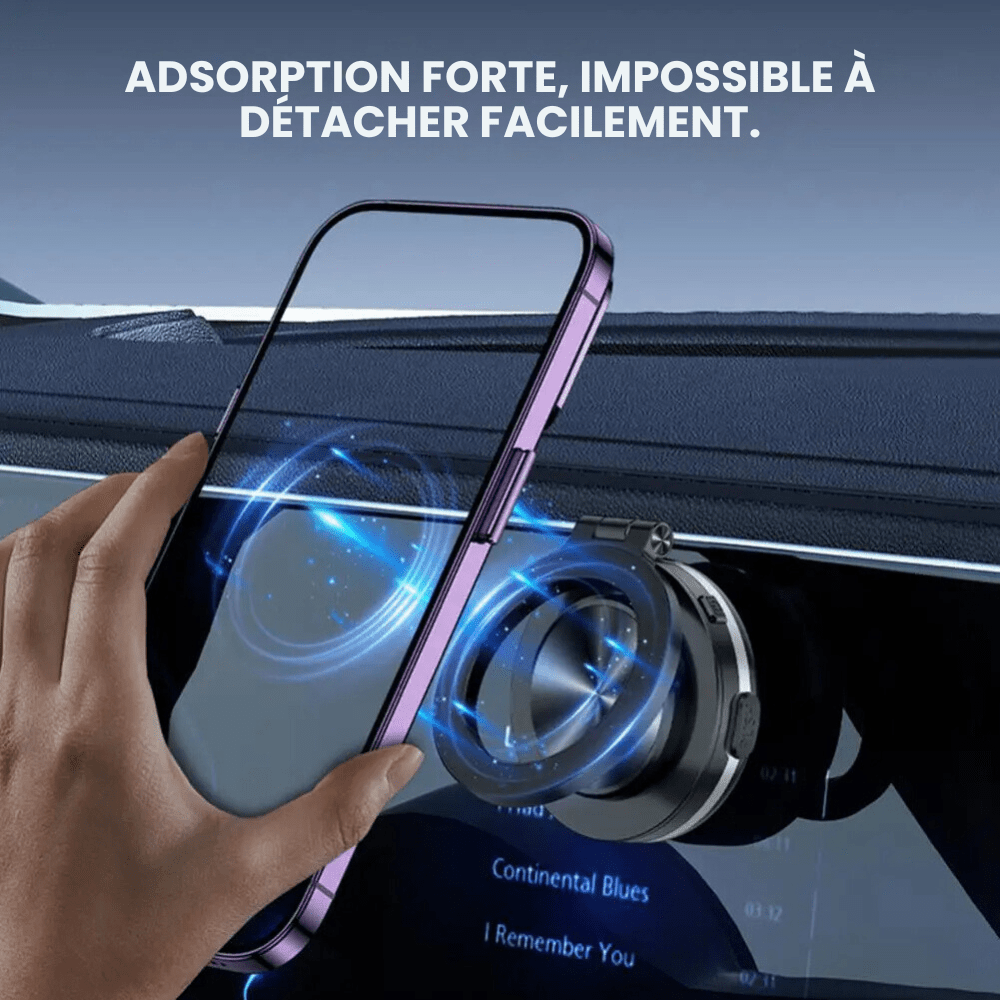 MobiGrip® MagRing | Support de téléphone magnétique à ventouse 360°