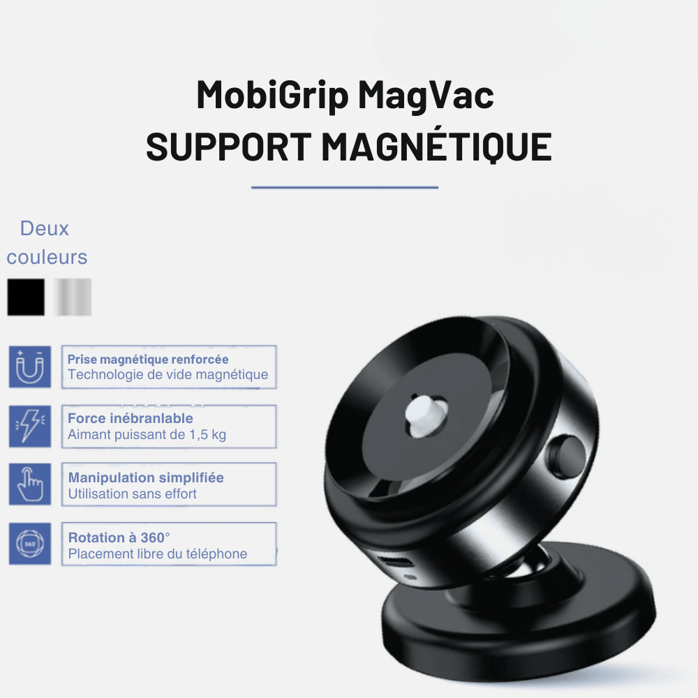 MobiGrip® MagVac | Support magnétique à fixation sous vide