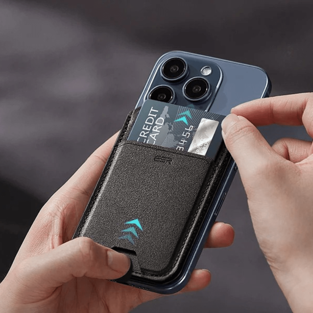 MobiGrip® - Porte-cartes avec support téléphone intégré