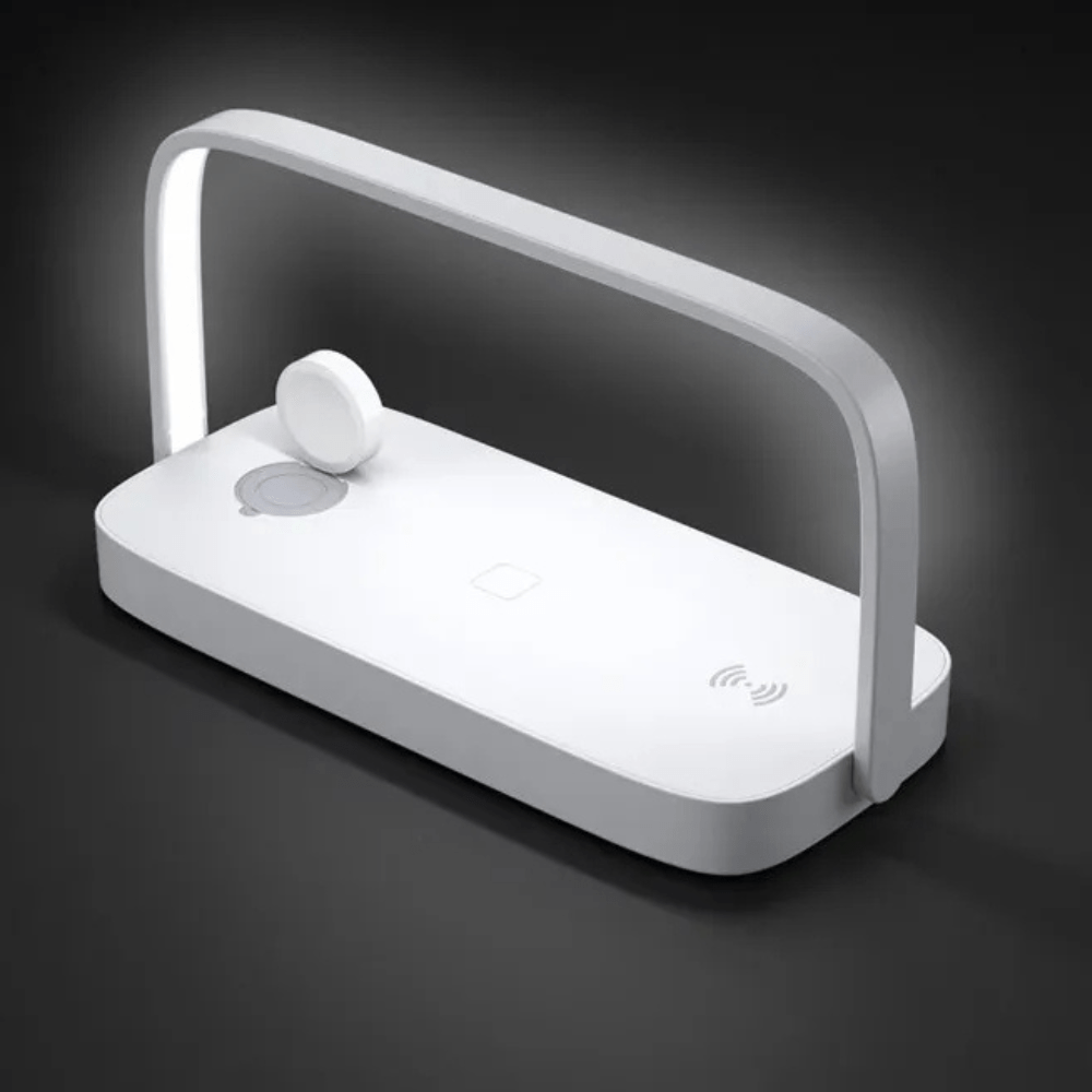 MobiGrip ® - Support de téléphone lit avec LED Blanc