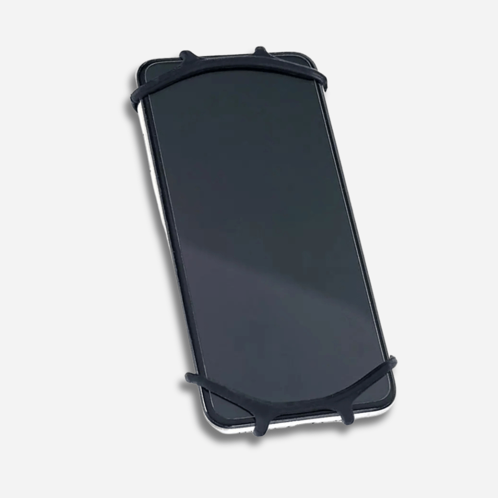 MobiGrip ® - Support téléphone multifonctionnel en silicone Noir