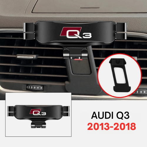 MobiGrip ® - Support téléphone pour Audi Q3 2013-2018 Noir