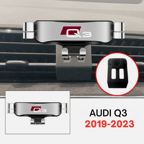 MobiGrip ® - Support téléphone pour Audi Q3 2019-2023 Argent