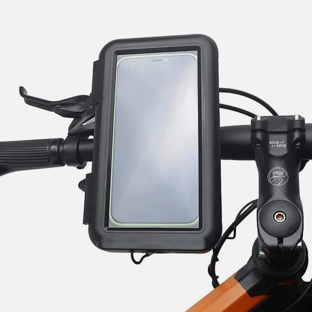 MobiGrip ® - Support téléphone vélo étanche Noir