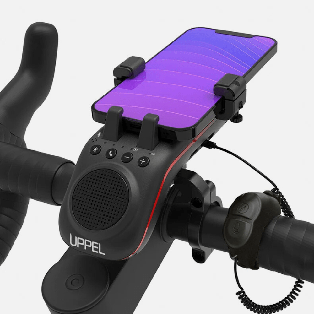 MobiGrip ® - Support téléphone vélo pour VTT | Uppel Noir