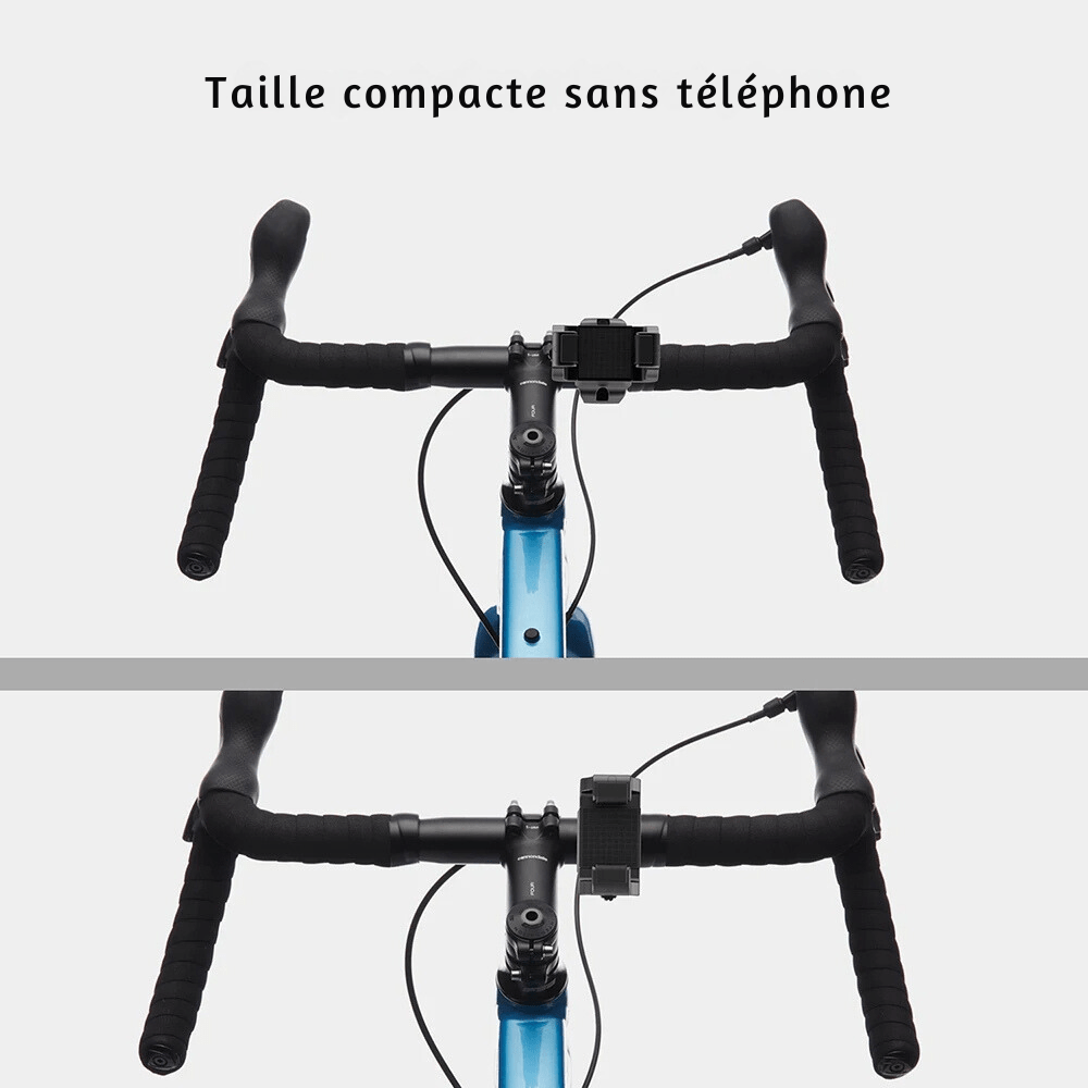 MobiGrip ® - Support téléphone vélo VTT | Uppel Noir