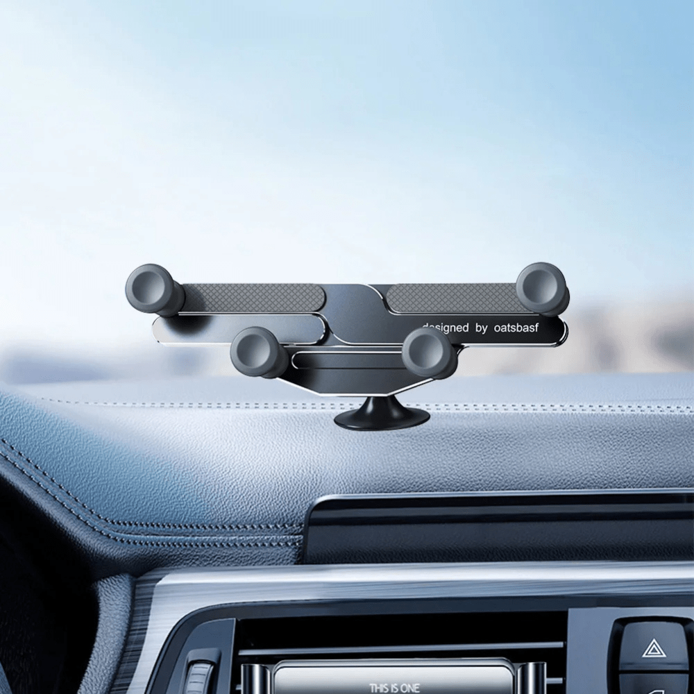 MobiGrip® - Support téléphone voiture grille aération à gravité