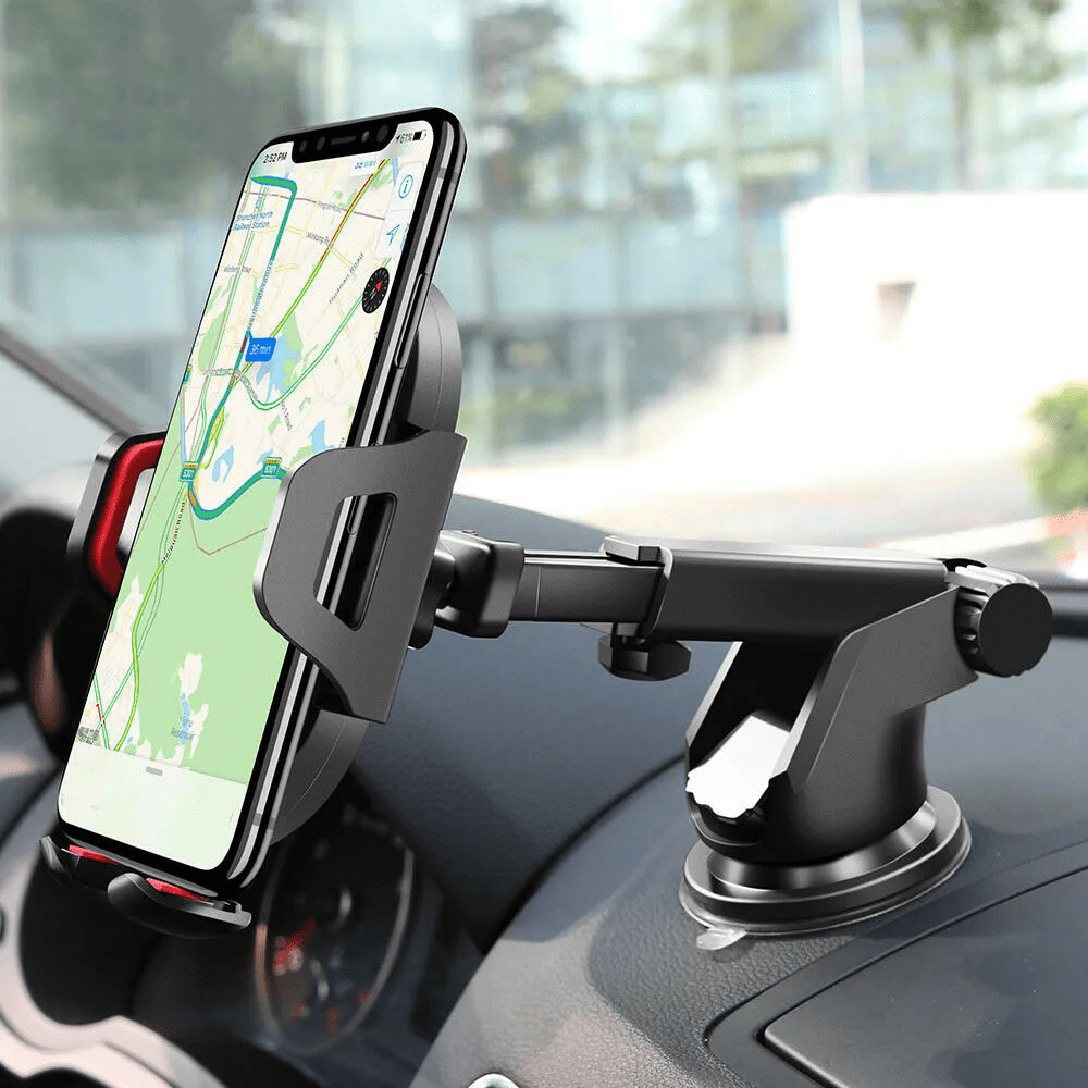 MobiGrip ® - Support téléphone voiture ventouse rétractable