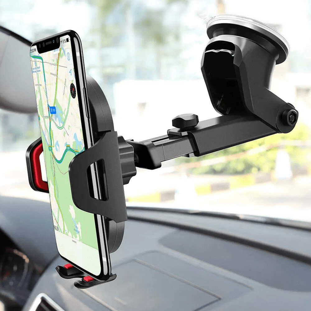 MobiGrip ® - Support téléphone voiture ventouse rétractable