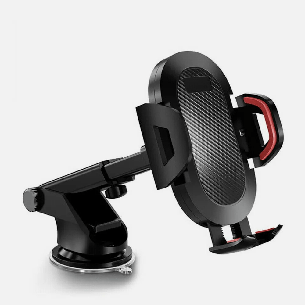Support Téléphone Voiture - Fixation Sur Grille D'aération, Rotation 360°, Rouge Cartoon - Compatible Smartphones 60-90 Mm