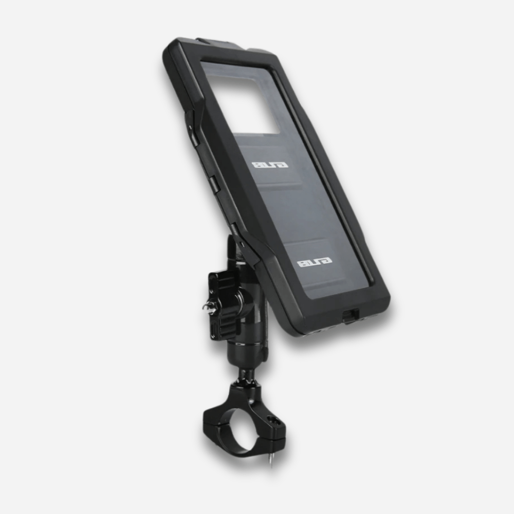 MobiGrip ® - Support téléphone VTT étanche en aluminium Noir