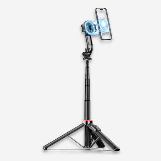 MobiGrip ® - Trépied pour téléphone magnétique professionnel Noir